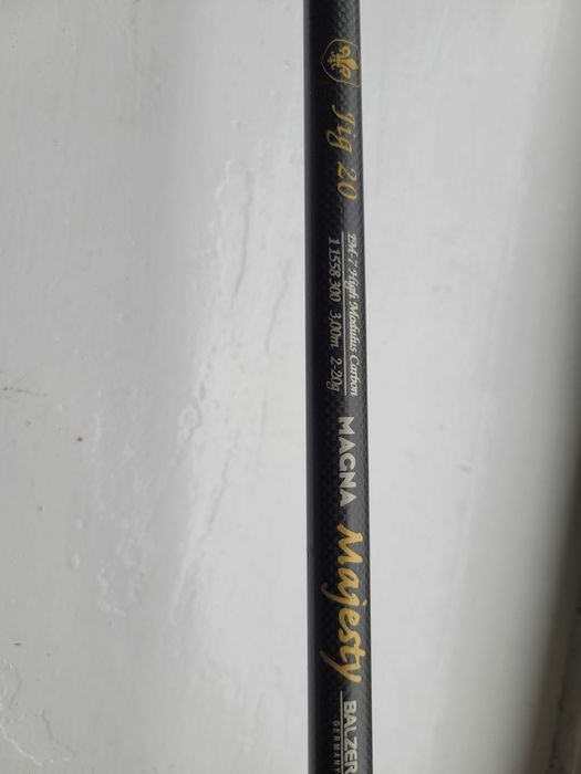 Spinning Balzer. Nie Daiwa,Shimano,Abu,Cormoran,Dam,Jaxon,Hardy