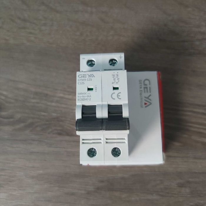 Електротехніка GEYA: WiFi реле, DC/AC автомати, контактор, ввід резерв
