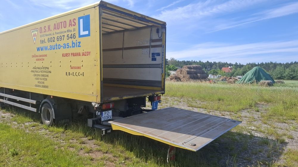 MAN TGL 12.220 4x2 BL + przyczepa
