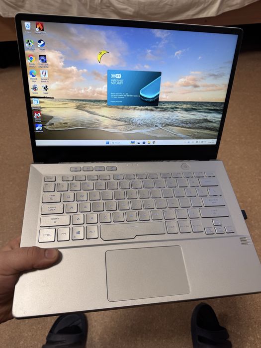 Ноутбук Asus Rog Zephyrus g14, ryzen 9 5900, 16 озу, 1тб, rtx3060