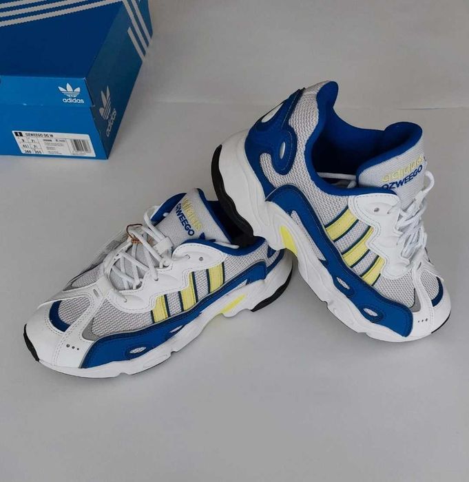 Nowe damskie białe sneakersy Adidas Ozwego OG 41 1/3