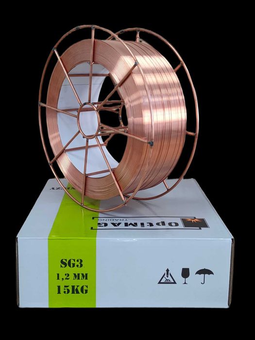 Drut spawalniczy OptiMAG SG3 fi 1,2mm 15kg MIG MAG