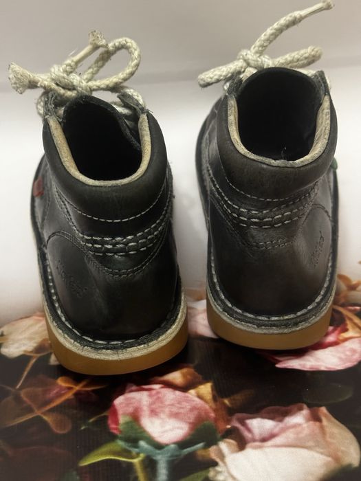 Шкіряні чоботи весняні/осінні KicKers