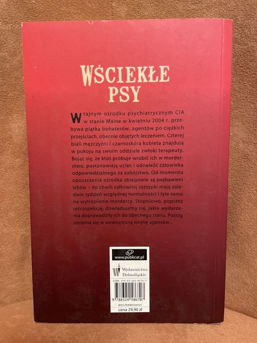 James Grady „Wsciekłe psy” , polecam .