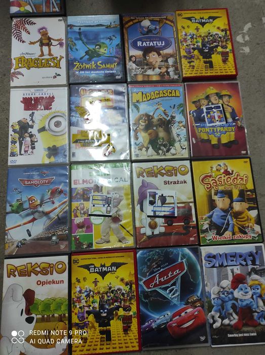 Bajki DVD mix cena za całość