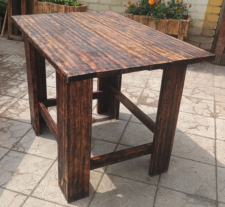 Продам крісло та стіл з дуба