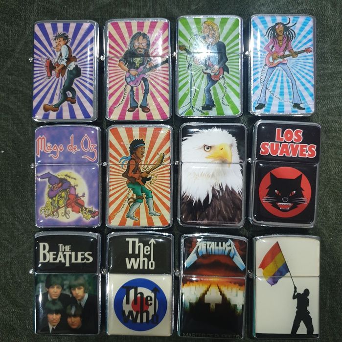 Isqueiros tipo Zipo a gasolina