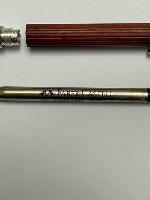 Caneta Esferográfica Graf von Faber-Castell Platina Madeira