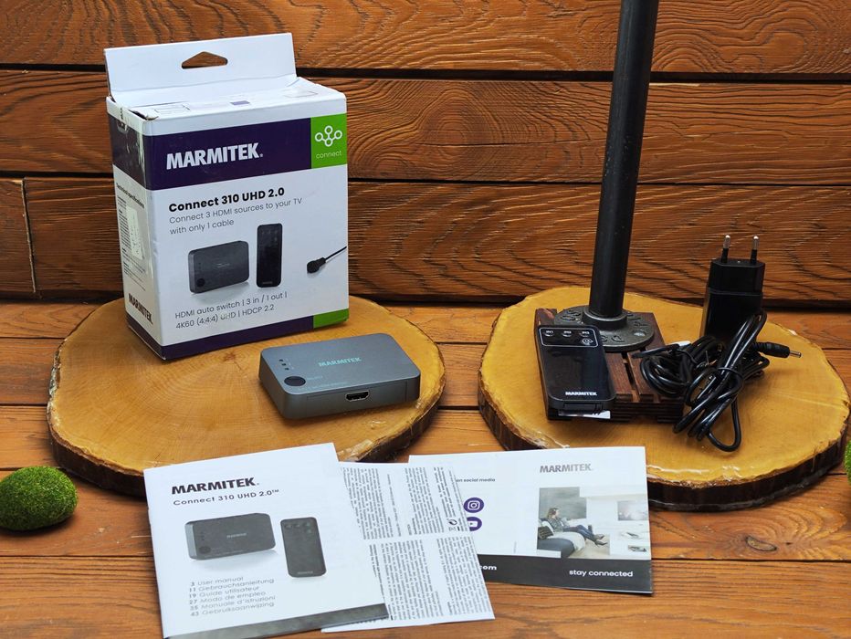 Switch HDMI MARMITEK Connect 310 UHD 2.0 4K60 HDCP 2.2