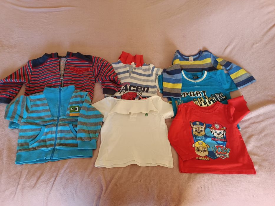 Pak ubranek chłopięcych rozm 80