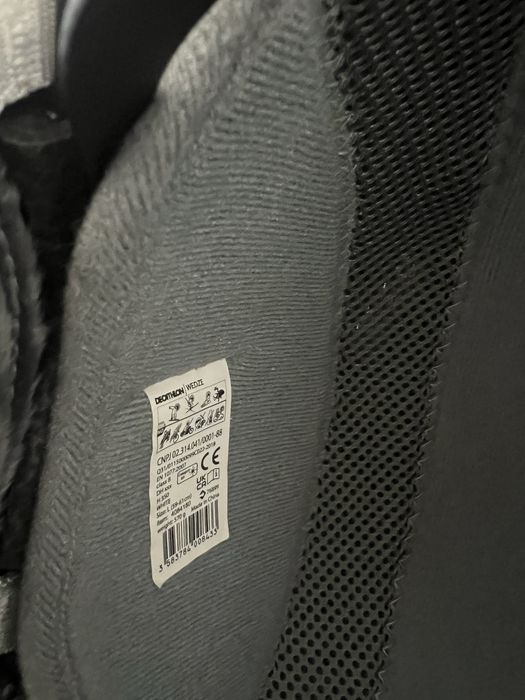 Kask narciarski bialy  z szybą nowy