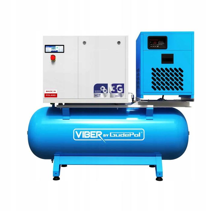 Kompresor Sprężarka 10 BAR 270L GUDEPOL by VIBER-SYSTEM 750L/m 10B270L