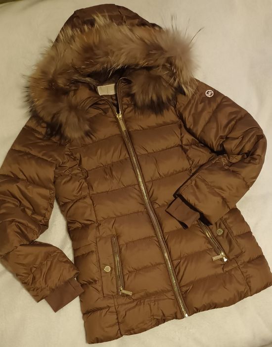 Kurtka z kapturem z jenotem Michael Kors- MK