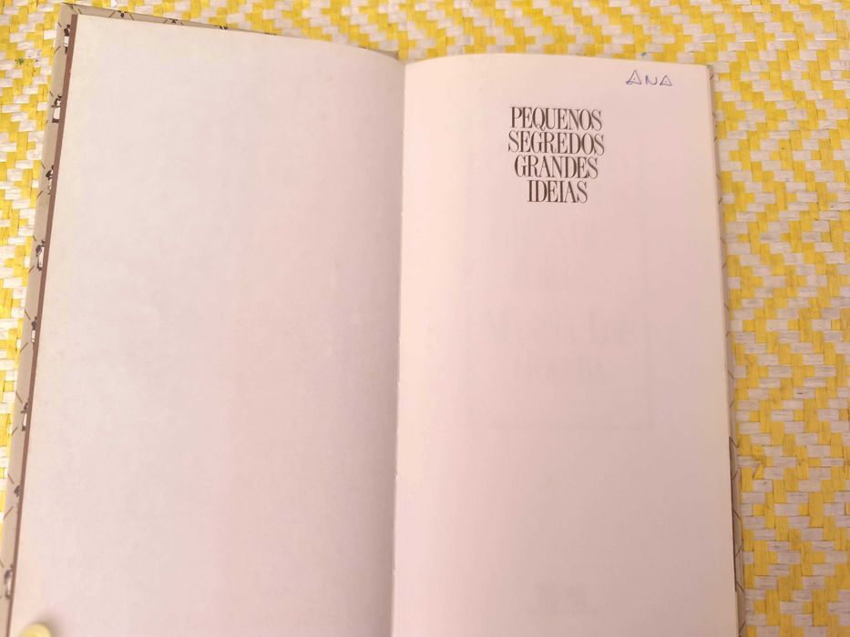 Pequenos Segredos, Grandes Ideias – 
Manuel Luís Goucha
