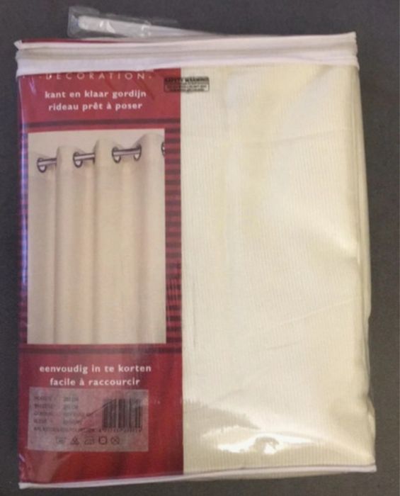 Zaslony 280x280 jasny ecru