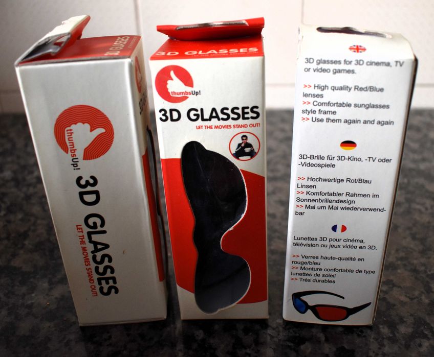 Óculos para Imagens em 3D (Três Dimensões)