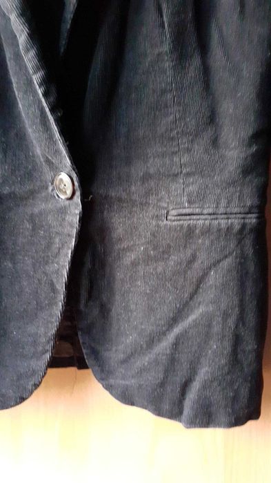 Blazer bombazine preto S