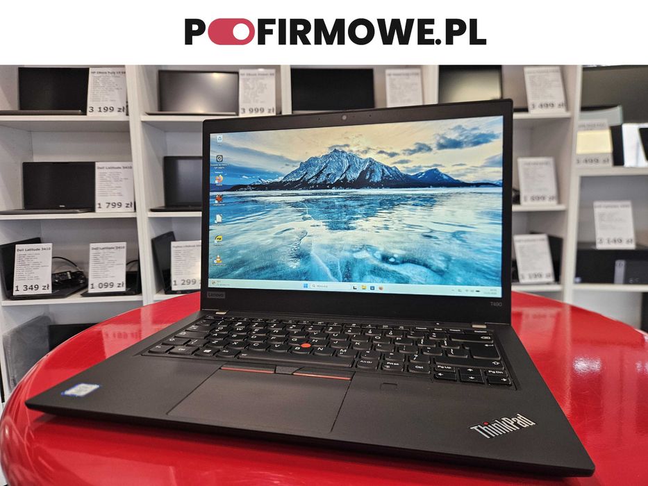 Lenovo ThinkPad T490 14" i5 32GB 512SSD LTE Win11 Faktura Gwarancja