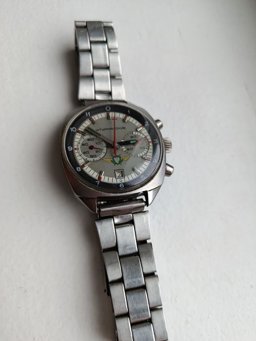 Редкие часы Полет Штурманские 31659 Хронограф ВВС СССР