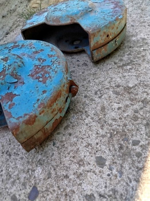 stare oslony  do szlifierki stolowej   200 mmm PRL
