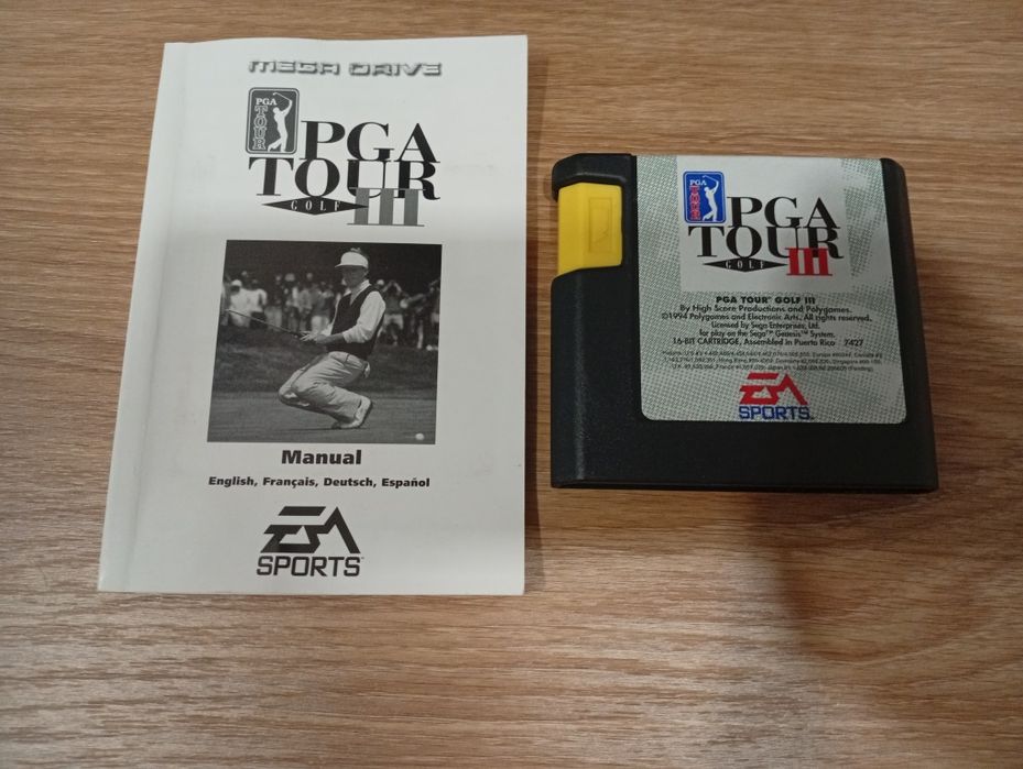 PGA Tour Golf III Sega Mega Drive Completo