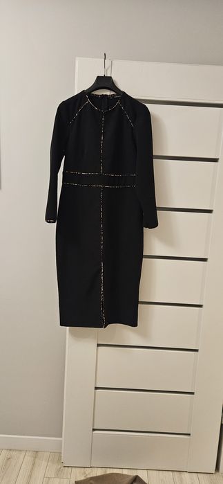 Suknia czarna  Zara L