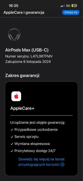 Air pods max malo uzywane