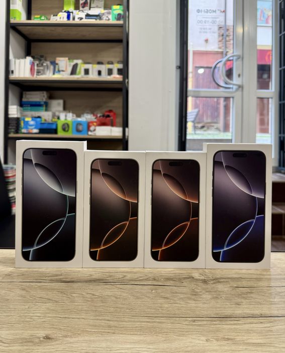 New Apple iPhone 16 Pro 128/256/512gb 1TB у всіх кольорах МАГАЗИН 1200$