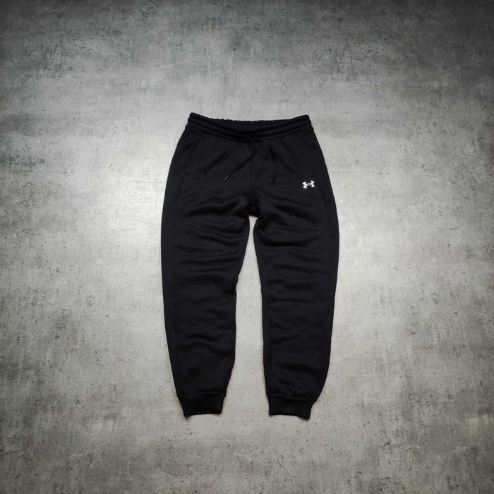 MĘSKIE Spodnie Dresowe Joggery Czarne Siłownia Gym Active Under Armour