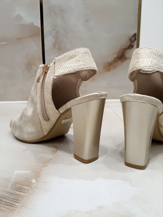 Botki peep toe Goodin rozm.37