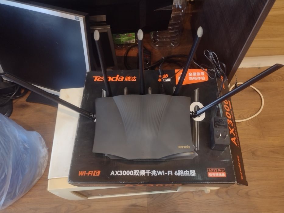 Роутер Wi fi Tenda CX12L Pro AX3000 Wi-Fi 6 Gigabit Router MESH