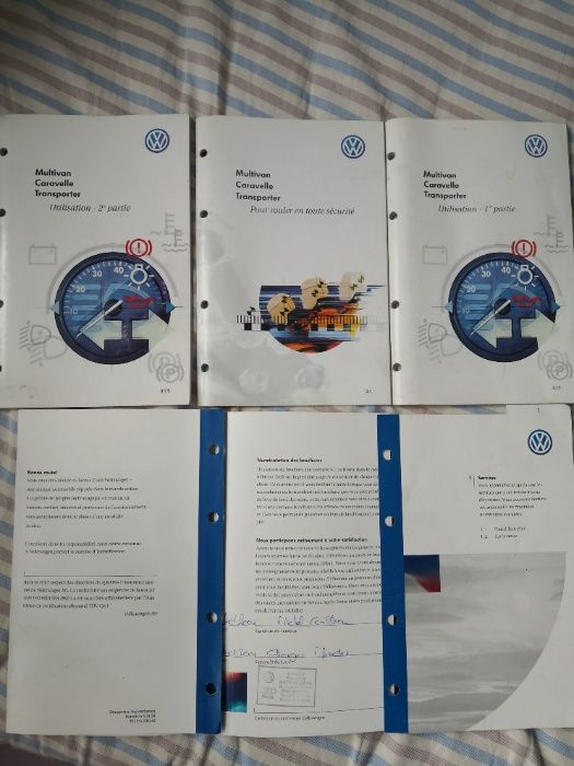 Instrukcja obsługi VW multivan, caravella, transporter T4