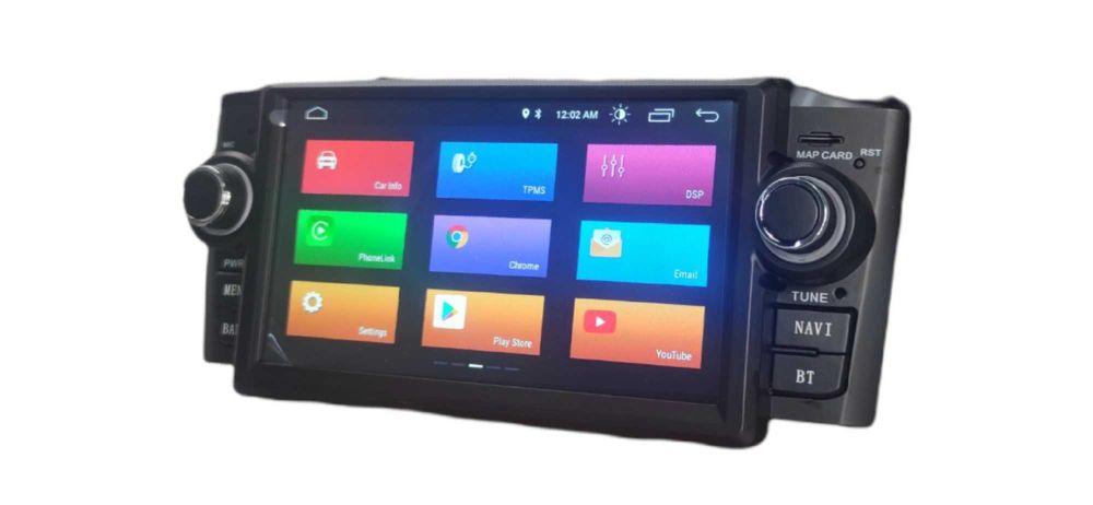 Radio 2 DIN Android 13 Fiat Punto – GPS WIFI CarPlay - Novo Garantia