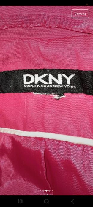 plaszcz przejściowy dkny