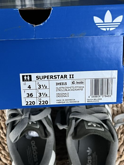 Nowe buty adidas superstar II