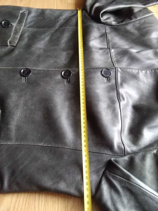 Kurtka skórzana męska