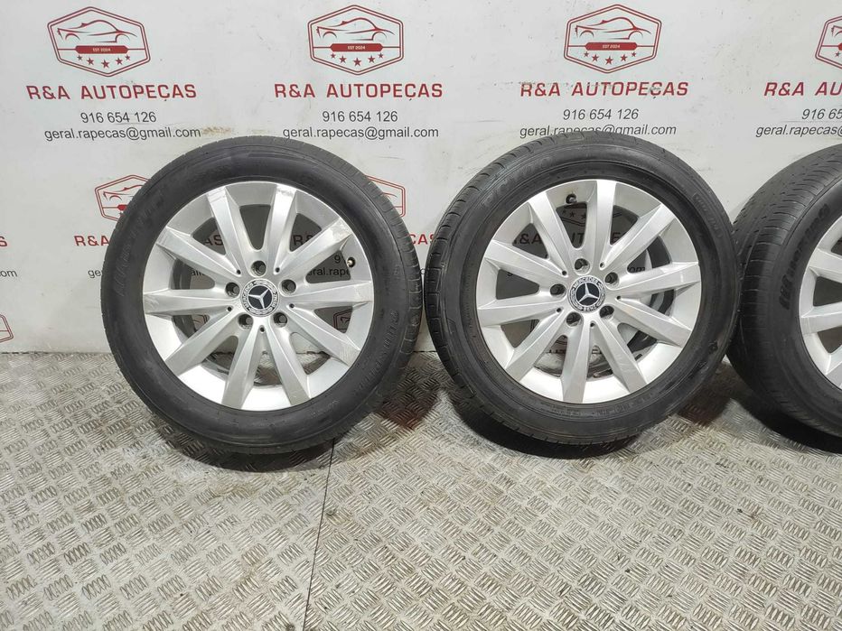 Conjunto Jantes R16 Mercedes Benz Classe A W176 Original