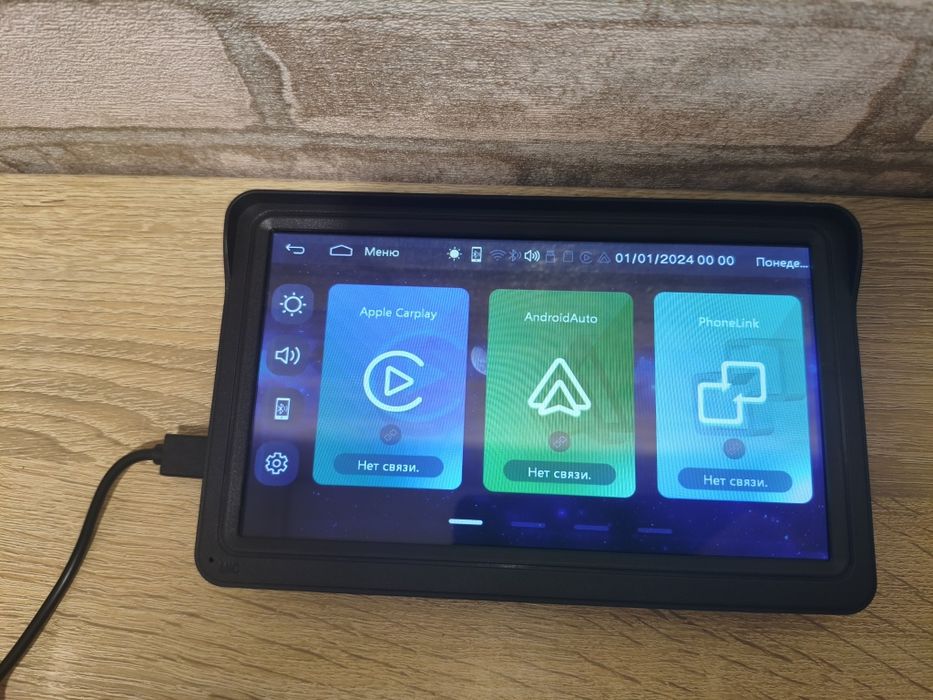 Автомобільний екран 7", krunia 8" Carplay Android Auto смарт екран