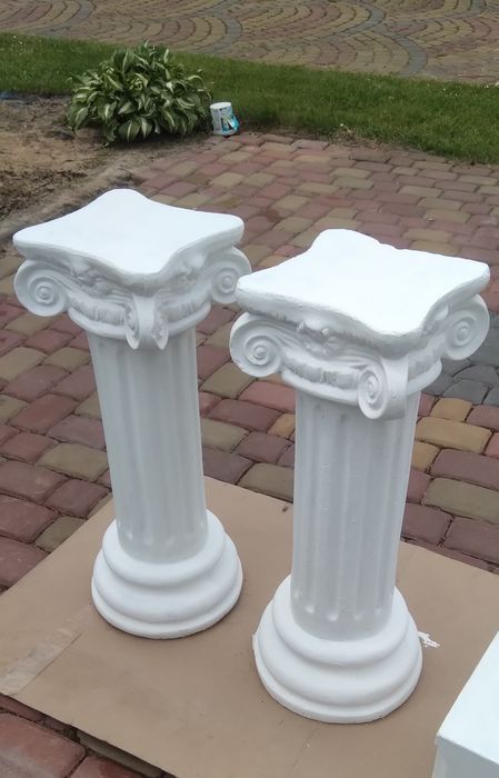 Kolumny 2szt betonowe zbrojone 75x32 do ogrodu