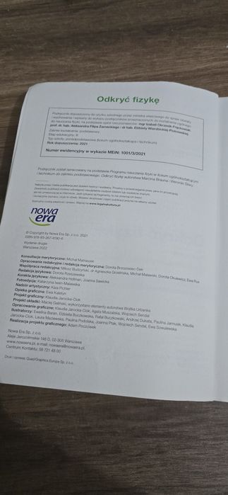 Odkryć Fizykę 3 Nowa Era