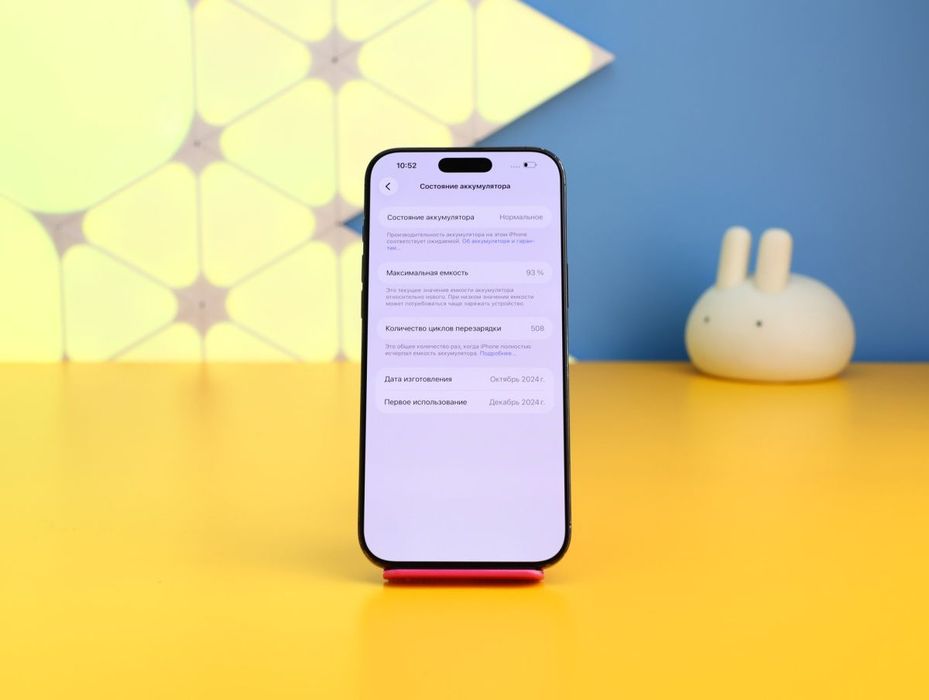 Смартфон Apple iPhone 16 Pro Max 256GB Black (157944) Б/У З ГАРАНТІЄЮ