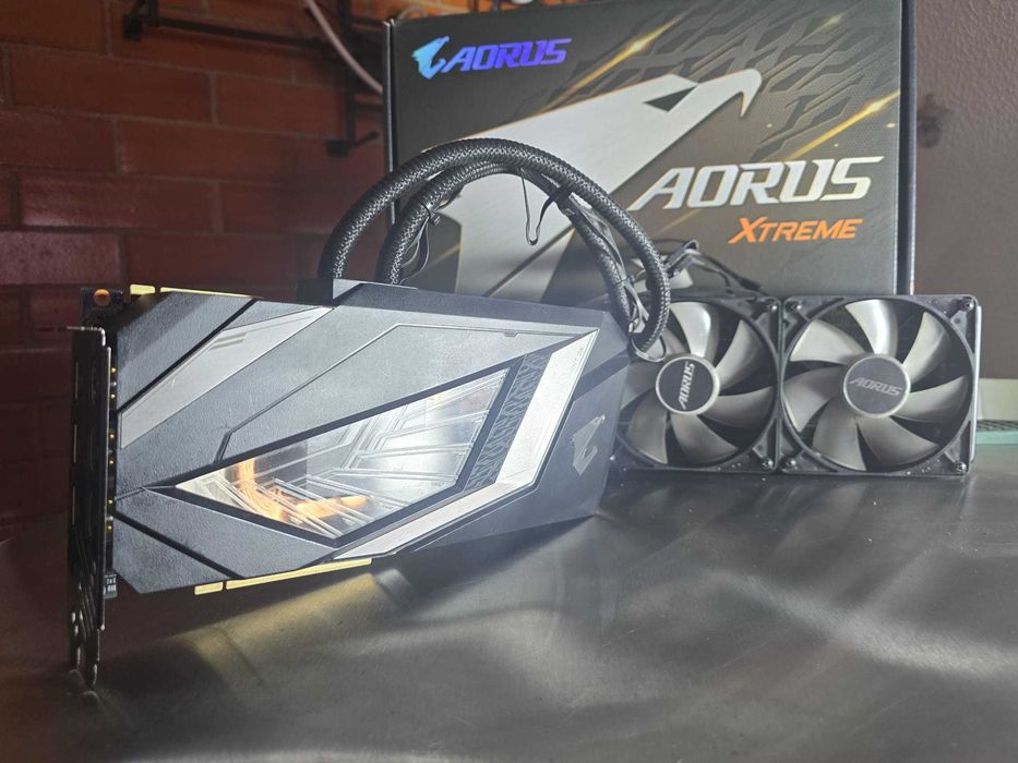 RTX 2080 TI Xtreme Aorus water cooling