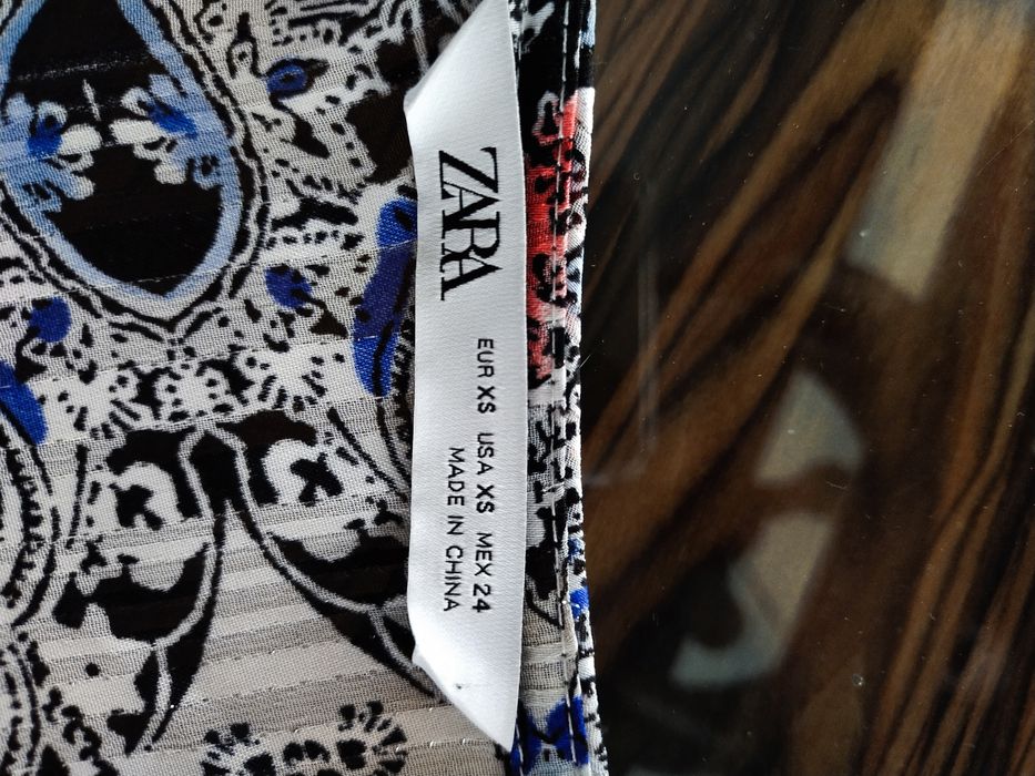 Bluzka tunika Zara r.S