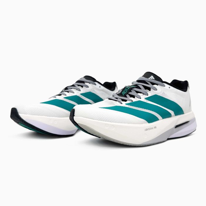 Жіночі кросівки Adidas Adizero Boston 13 "White/Pure Teal" 36-40