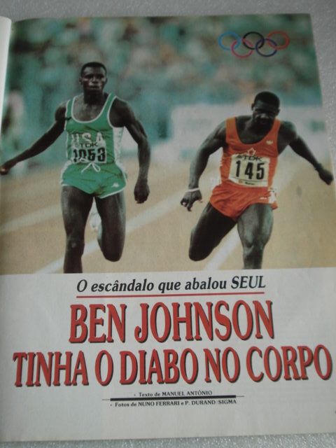 Antiga Revista A BOLA com Rosa Mota na Capa