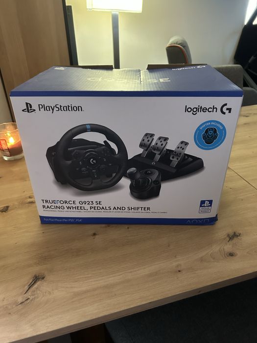 Volante Logitech g923 PS4/Ps5/Pc com shifter