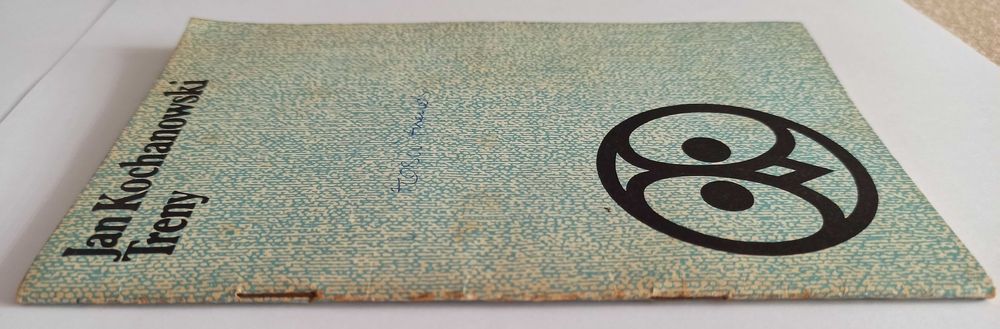 Jan Kochanowski Treny - stare wydanie PIW 1966 rok