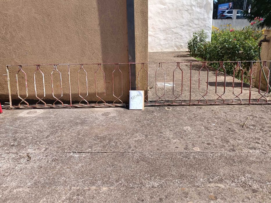 Portões de ferro e grades de ferro zincado