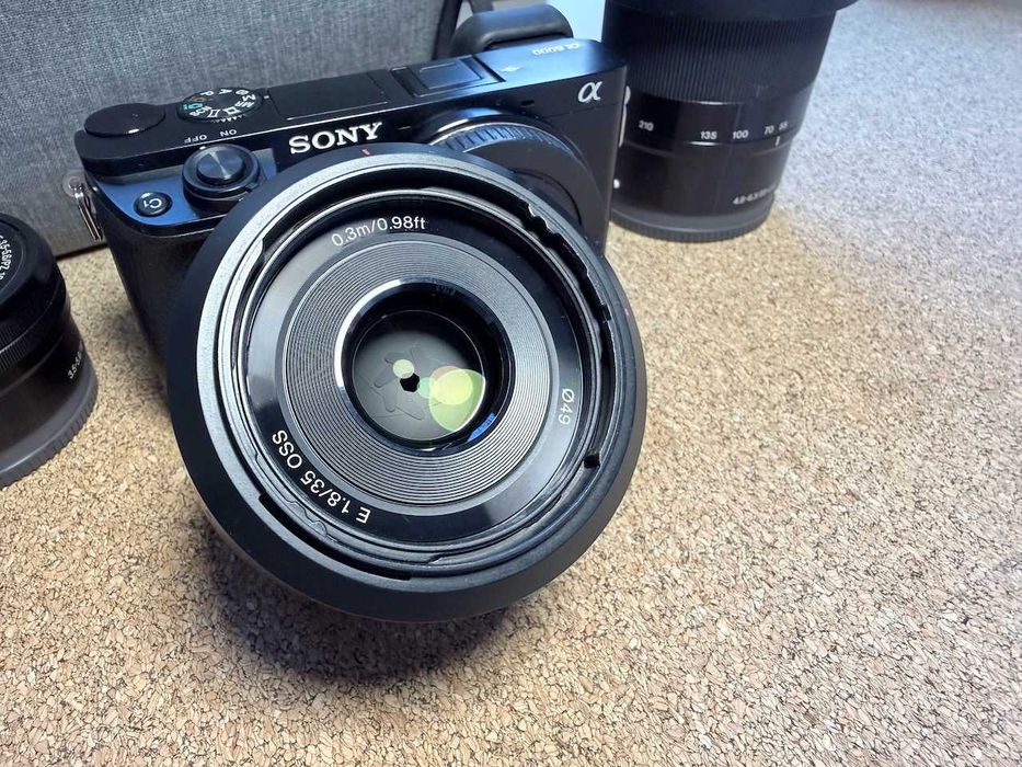 Sony a6000 com objectivas