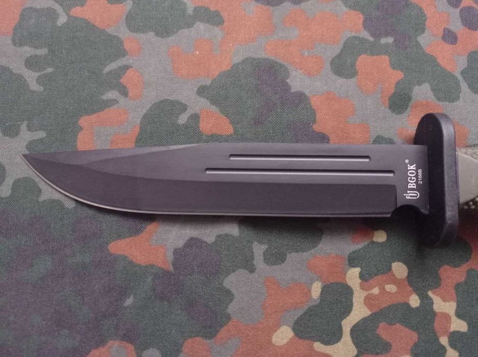 Нож охотничий тактический Black Hawk Bgok 2168B Хаки 30 см,ножны